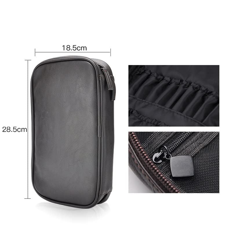 28Pcs Makeup Brushes Set Pro Powder Blusher Foundation Eye Shadow Make up Brushes Cosmetics Brush Kit with PU Leather Case