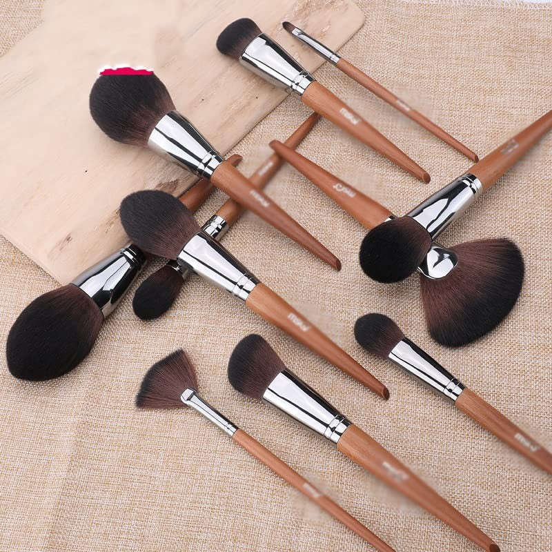 28Pcs Makeup Brushes Set Pro Powder Blusher Foundation Eye Shadow Make up Brushes Cosmetics Brush Kit with PU Leather Case